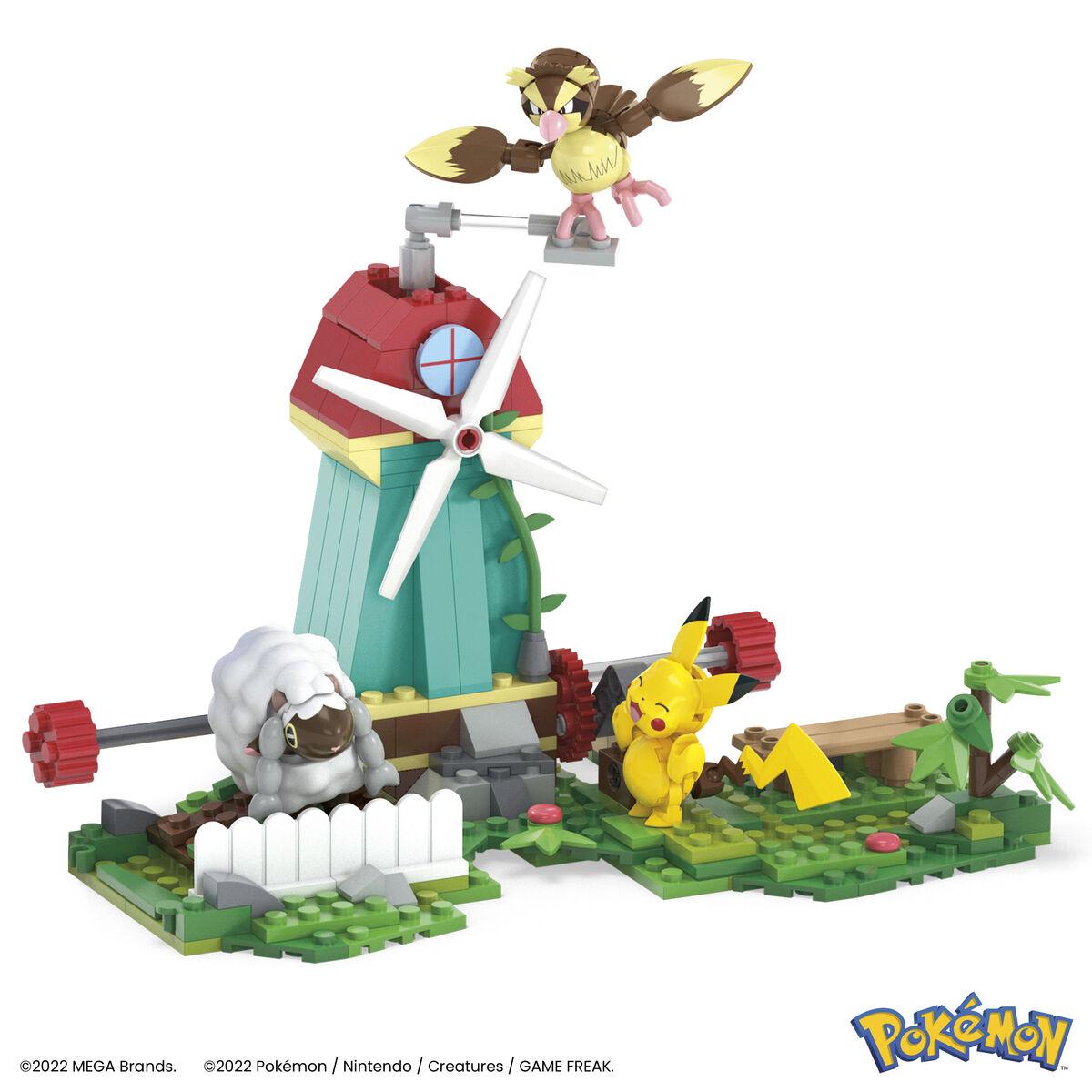 Mega Bloks „Mega Construx Pokemon“ rinkinys „Vėjuotas kaimas“