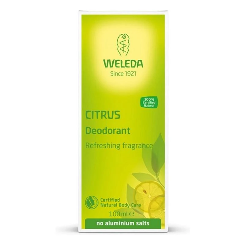 "Weleda" citrusinių vaisių dezodorantas 100ml
