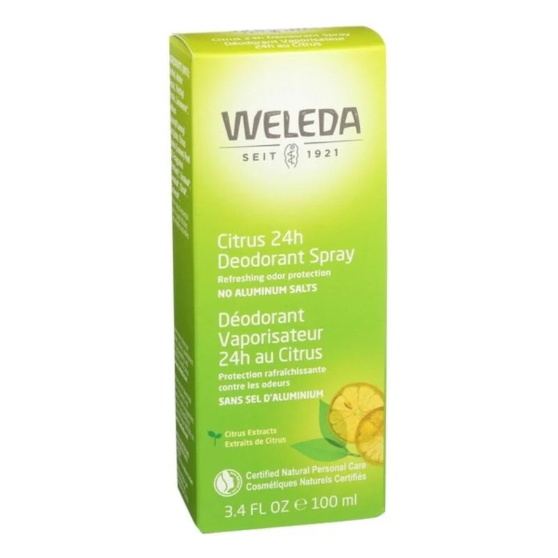 "Weleda" citrusinių vaisių dezodorantas 100ml