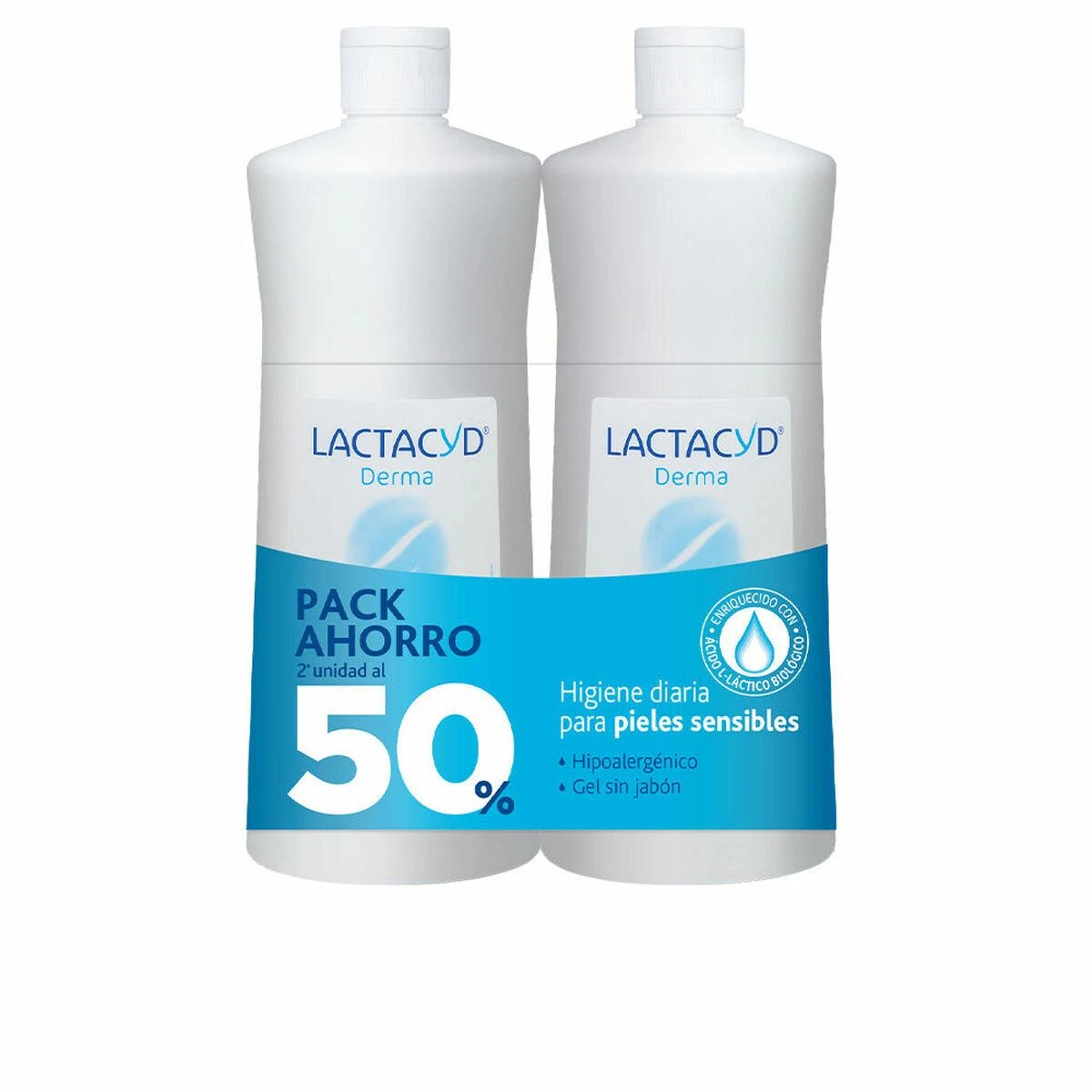 "Lactacyd Derma" vonios gelis 2x1000 ml