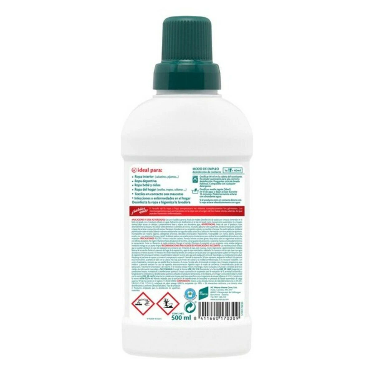 Sanytol tekstilės dezinfekcijos priemonė 500ml