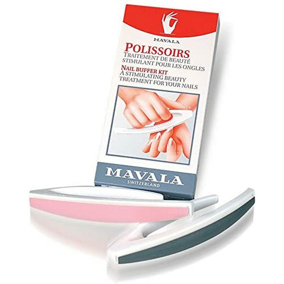 Set Duo Mavala Nail Buffer Nail File, 2 vnt.