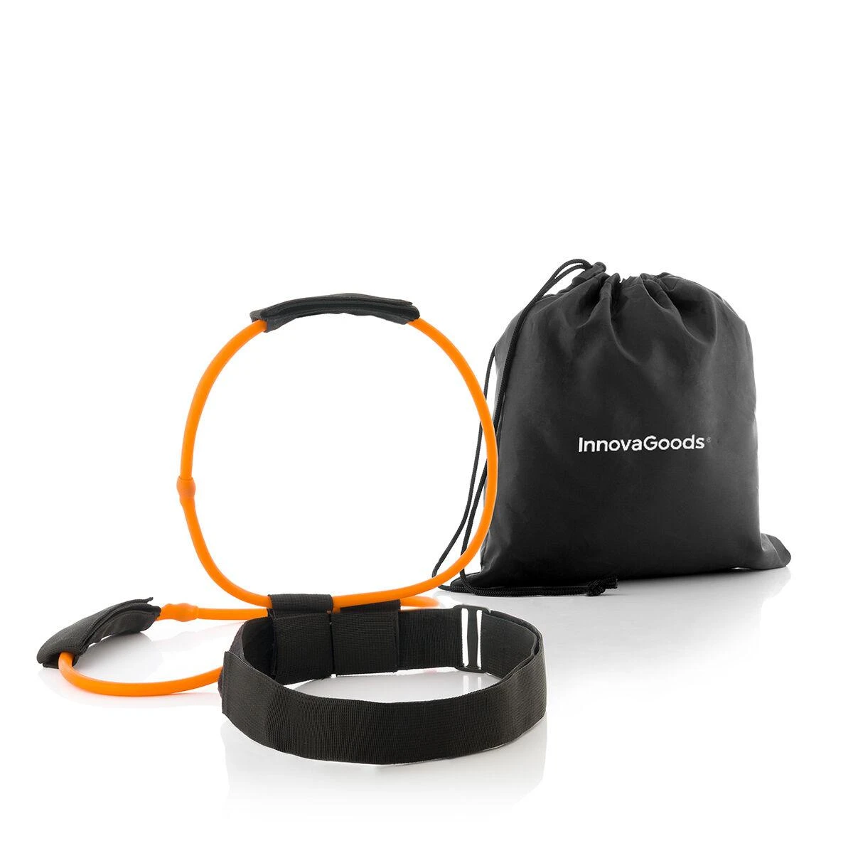 Diržas su pasipriešinimo juostomis užpakalio raumenims ir mankštos pratimai Bootrainer InnovaGoods
