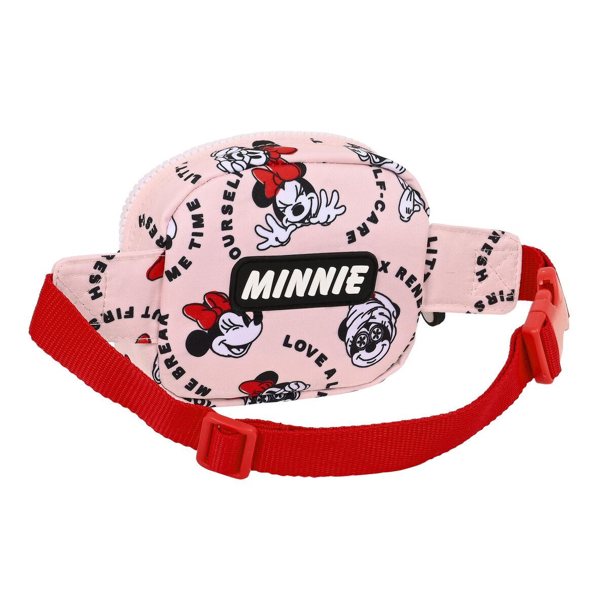 Diržo kišenė Minnie Mouse Me time 14 x 11 x 4 cm Rožinė