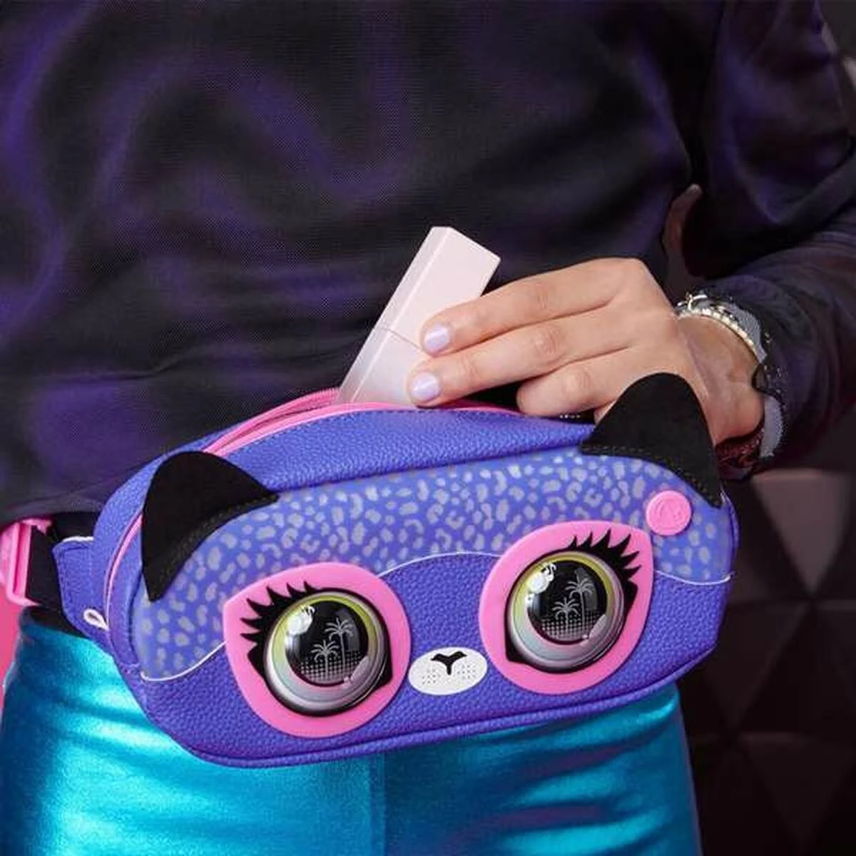 PURSE PETS Interaktyvi juosmens rankinė „Gepardas“