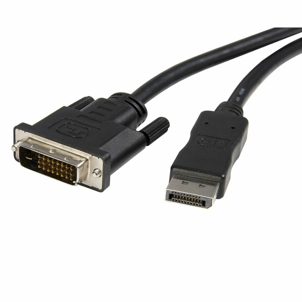 Kabelis StarTech Rodyti Port - DVI- D 1,8m Juodas (DP2DVIMM6)
