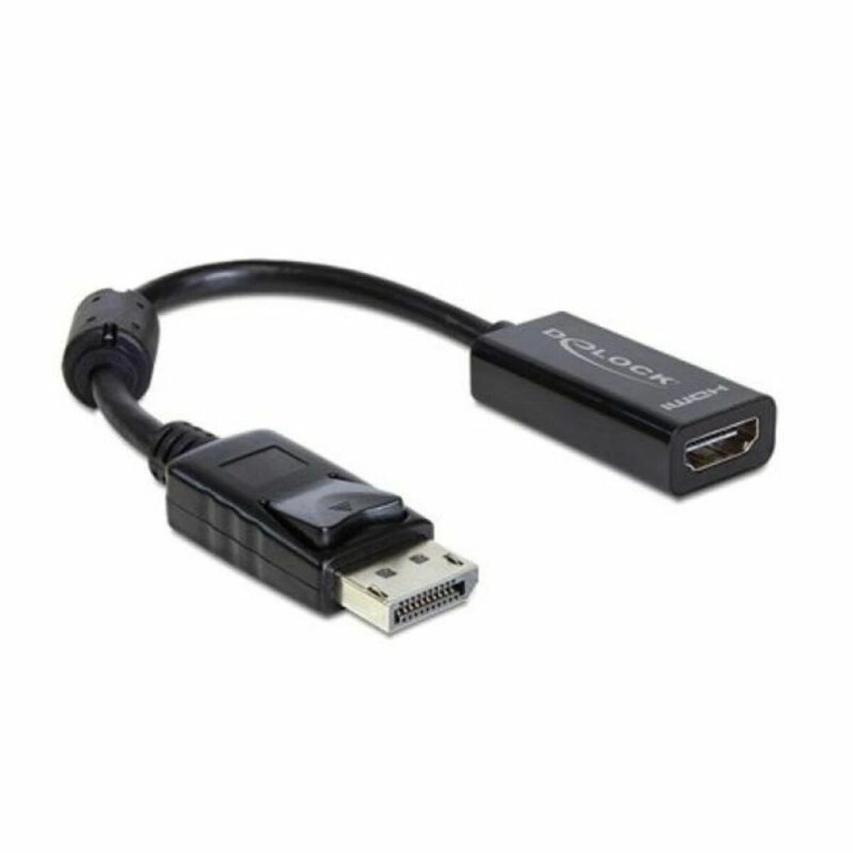 DELOCK Adapteris DP-St > HDMI-Bu 22.5cm juodas