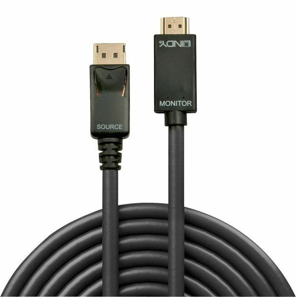 Lindy DisplayPort ir HDMI Kabelis 4K30 (DP: pasyvus) 1m