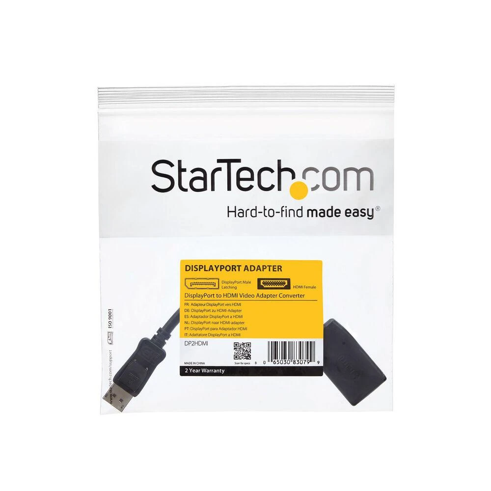 DisplayPort į HDMI adapteris pakuotėje
