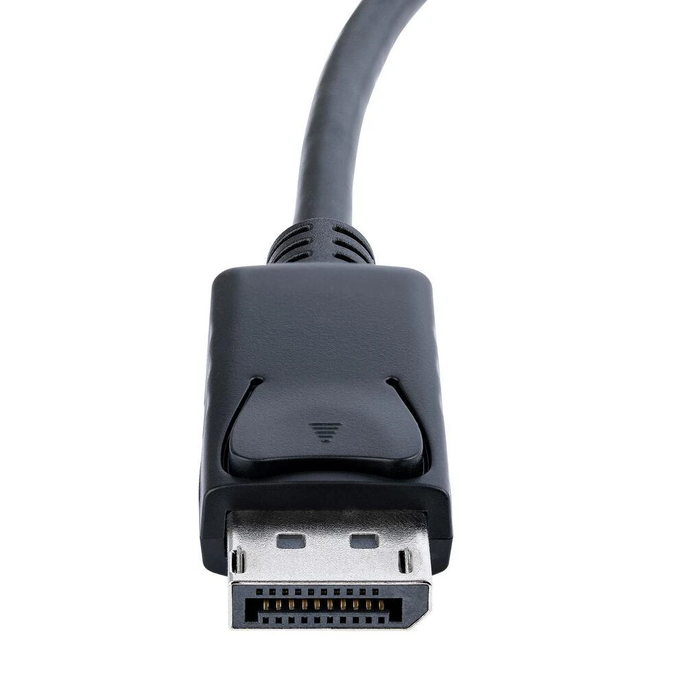 DisplayPort laido jungtis su fiksatoriumi