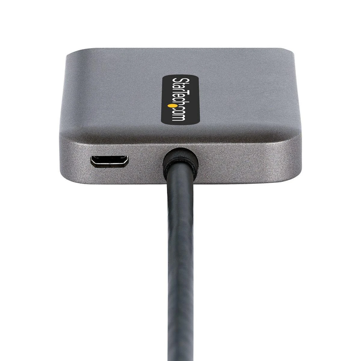 StarTech adapteris su HDMI jungtimi ir pilku korpusu