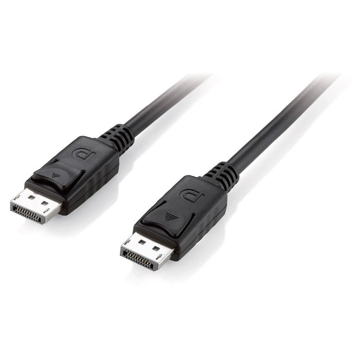 DisplayPort laidas su užrakinamais kištukais