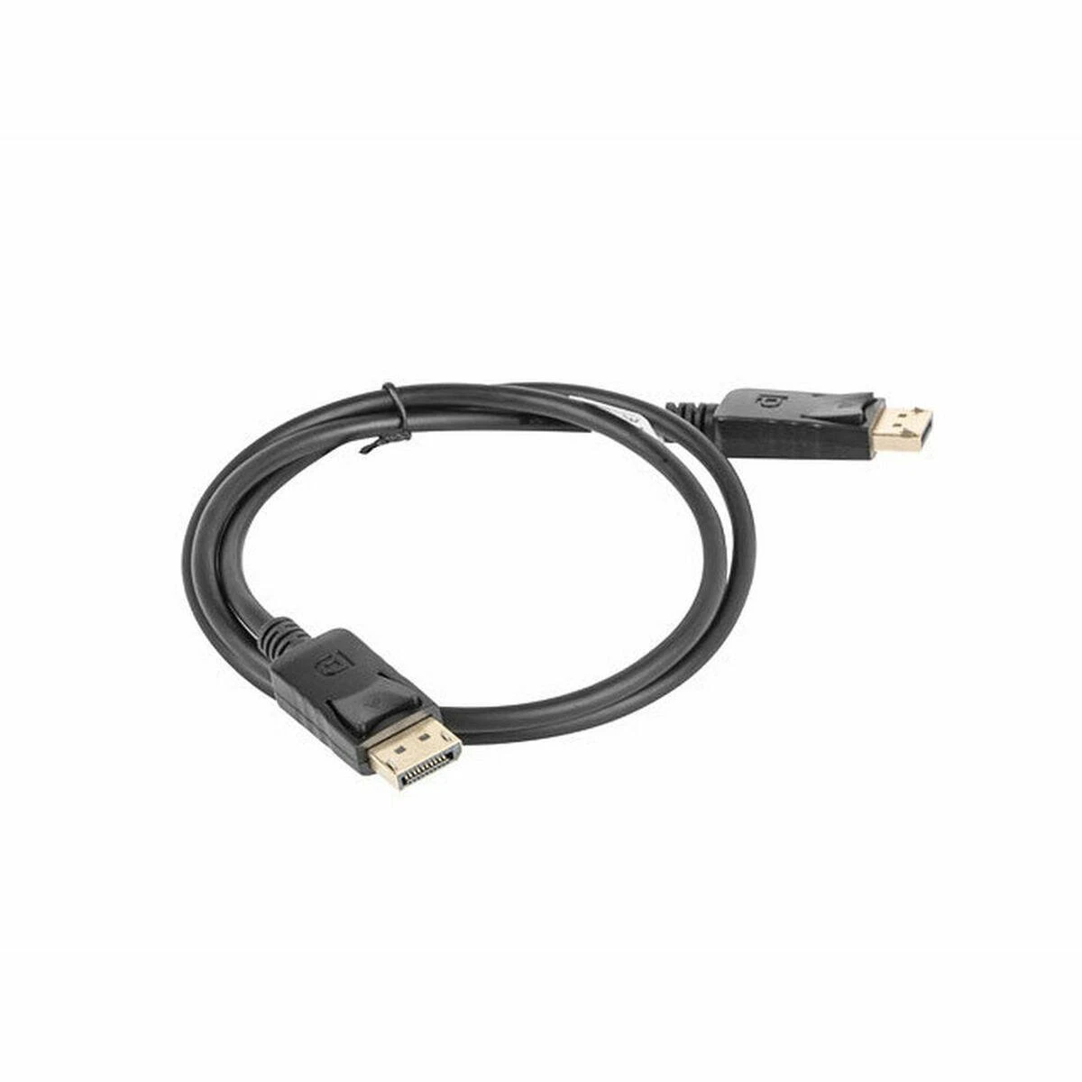 LANBERG CA-DPDP-10CC-0010-BK cable Ekranas Port M/M 1m 4K juodas