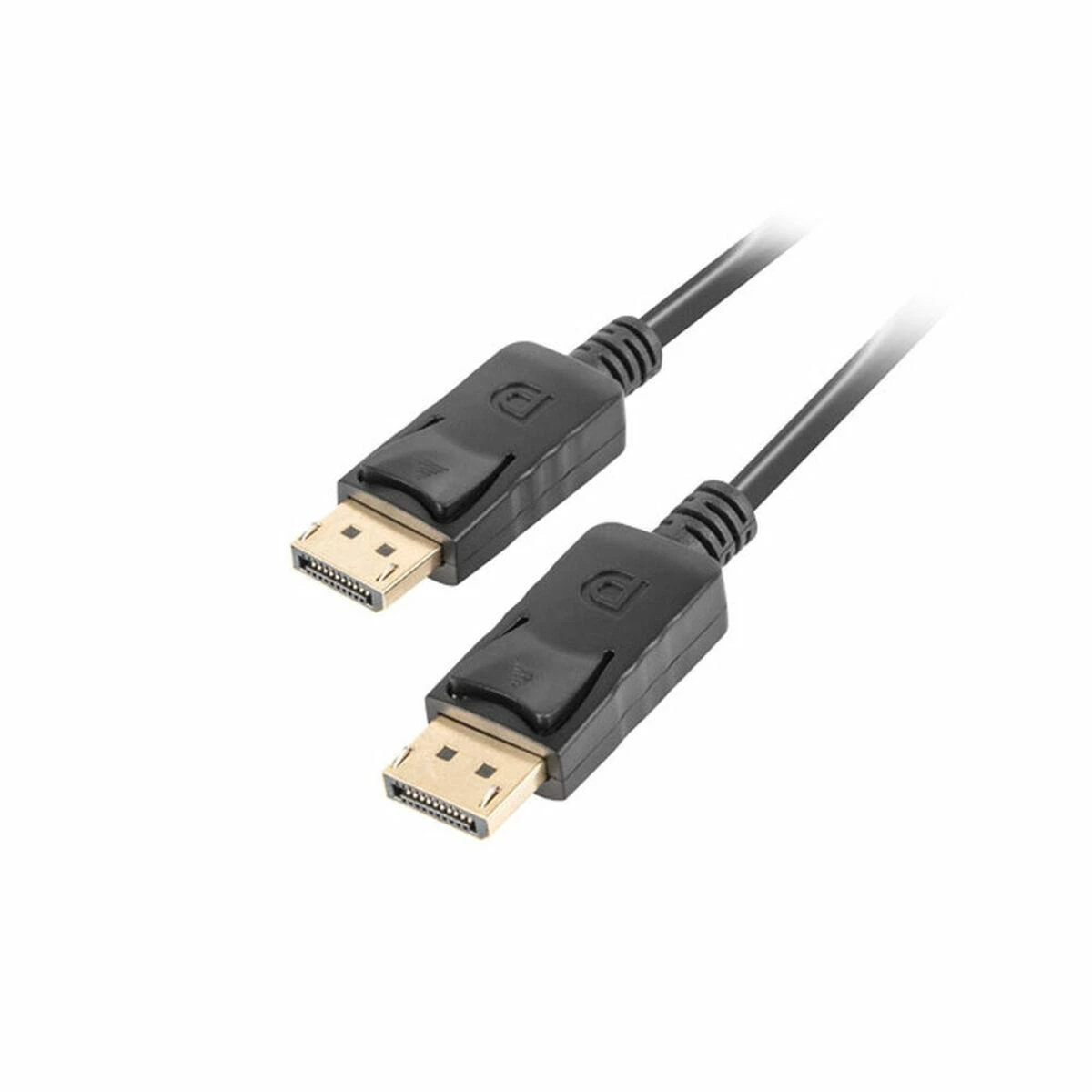 LANBERG CA-DPDP-10CC-0030-BK cable Ekranas Port M/M 3m 4K juodas