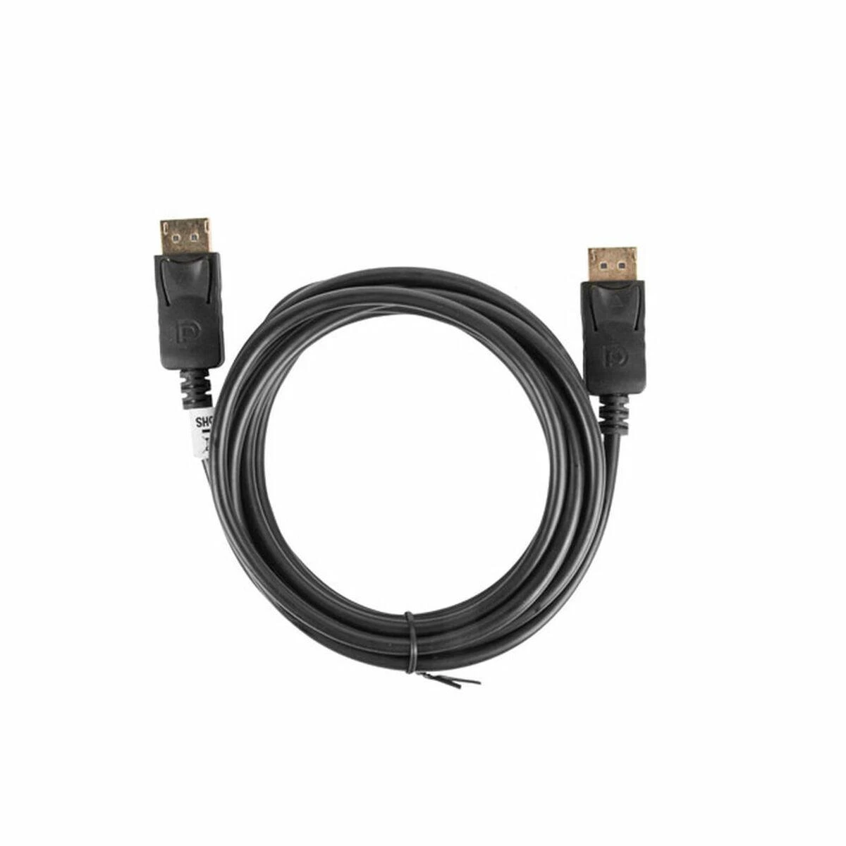 LANBERG CA-DPDP-10CC-0030-BK cable Ekranas Port M/M 3m 4K juodas