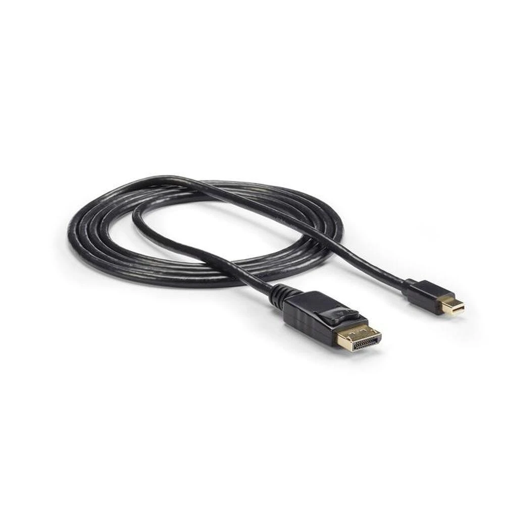 StarTech.com 10 pėdų (3 m) „Mini DisplayPort“ į „DisplayPort 1.2“ kabelis – 4K x 2K UHD „Mini DisplayPort“ į „DisplayPort“ adapterio kabelis – „Mini DP“ į DP kabelis monitoriui – mDP į DP keitiklio laidas, 3 m, „mini DisplayPort“, „DisplayPort“, kištukas, kištukas, 3840 x 2160 pikselių