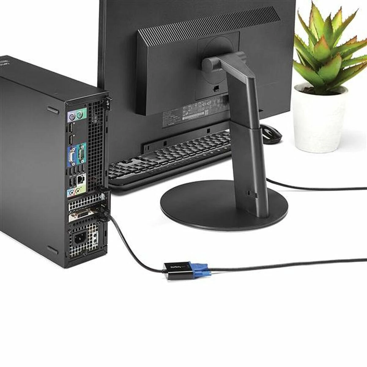 DisplayPort – VGA adapteris Startech DP2VGA3 Juodas