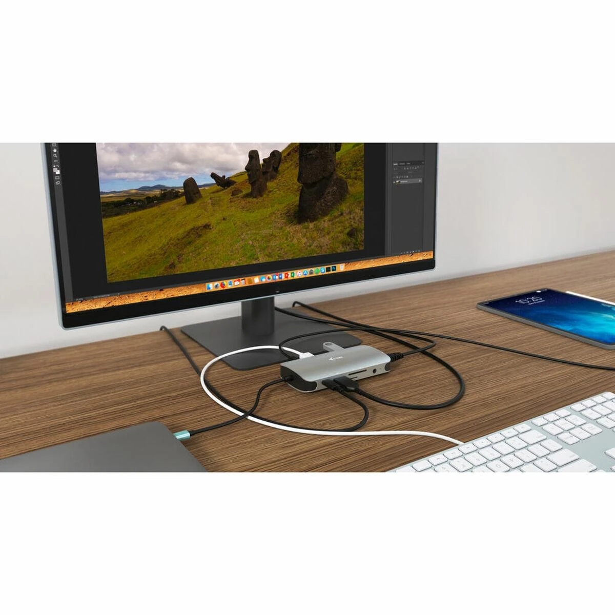 I-tec Metal C31NANODOCKVGAPD knyginių kompiuterių dokas / jungčių replikatorius Vielinis USB 3.2 Gen 1 (3.1 Gen 1) Type-C Sidabras
