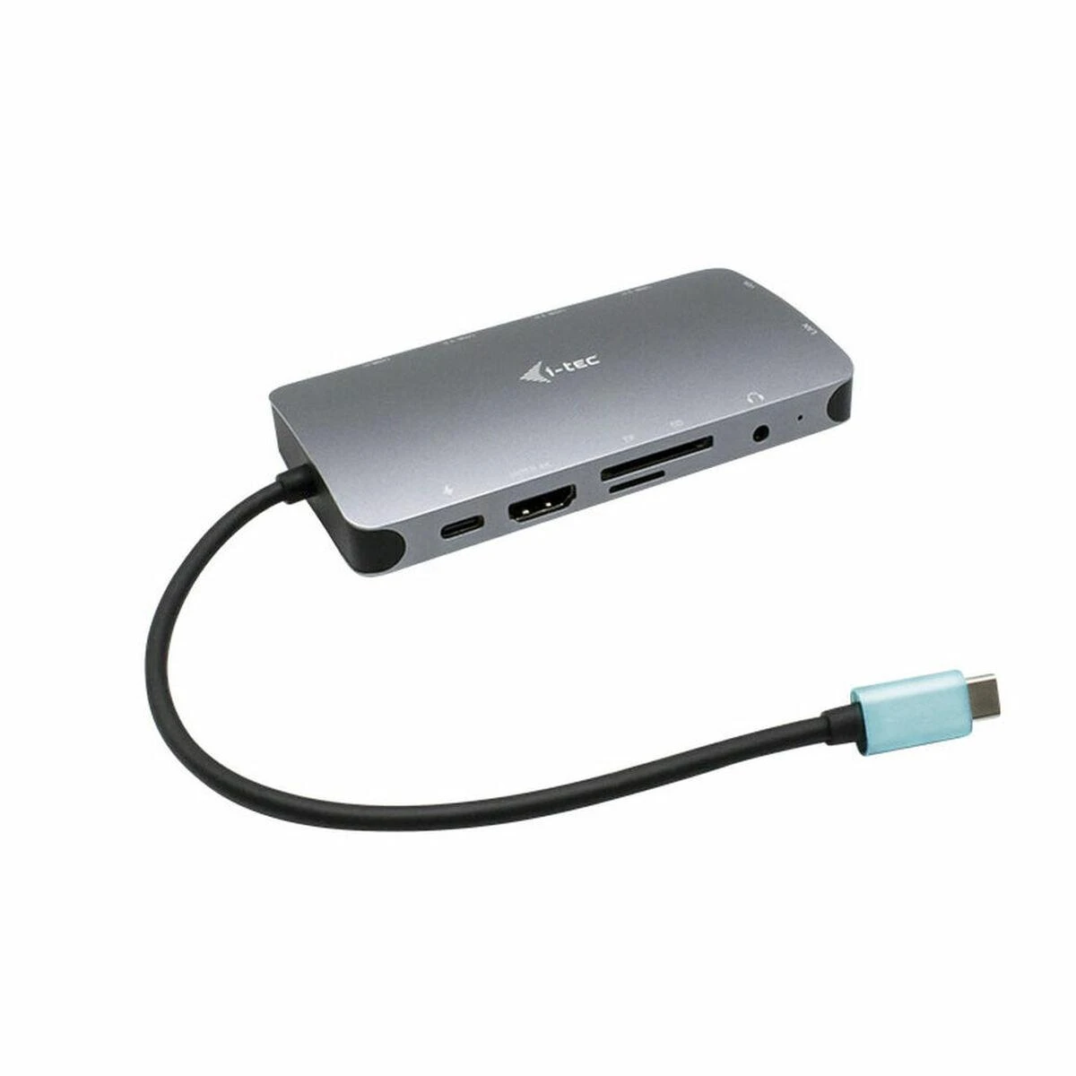 I-tec Metal C31NANODOCKVGAPD knyginių kompiuterių dokas / jungčių replikatorius Vielinis USB 3.2 Gen 1 (3.1 Gen 1) Type-C Sidabras