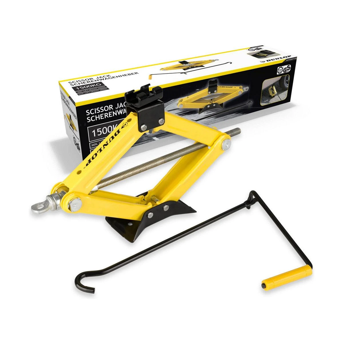 Automobilinis keltuvas Dunlop 1500 kg