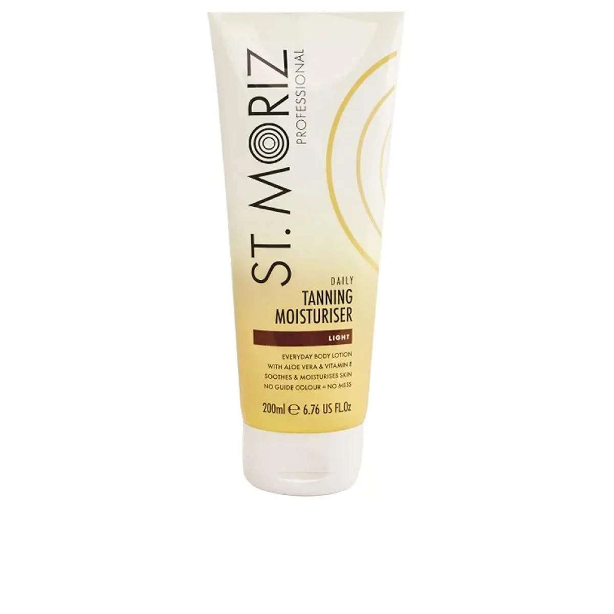 "St. Moriz Golden Glow" įdegio drėkinamasis kremas 200ml