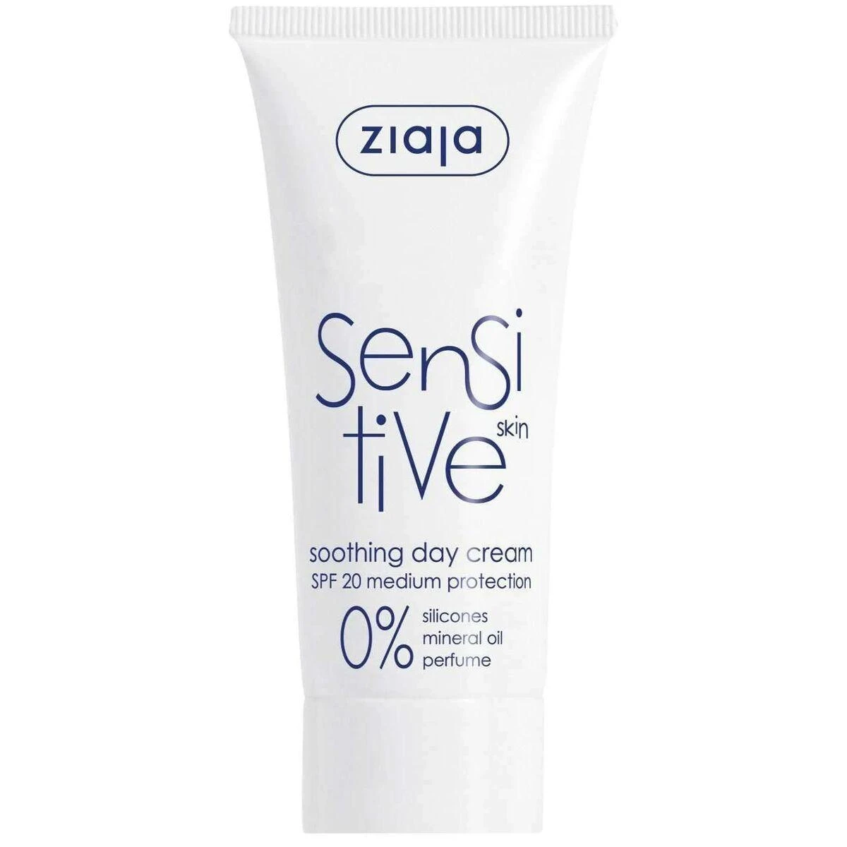 "Ziaja Sensitive" raminamasis dieninis kremas jautriai odai 50ml