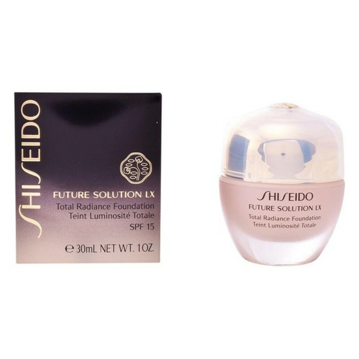 „Shiseido Future Solution LX Radiance“ skystas makiažo pagrindas, SPF 15, 30 ml
