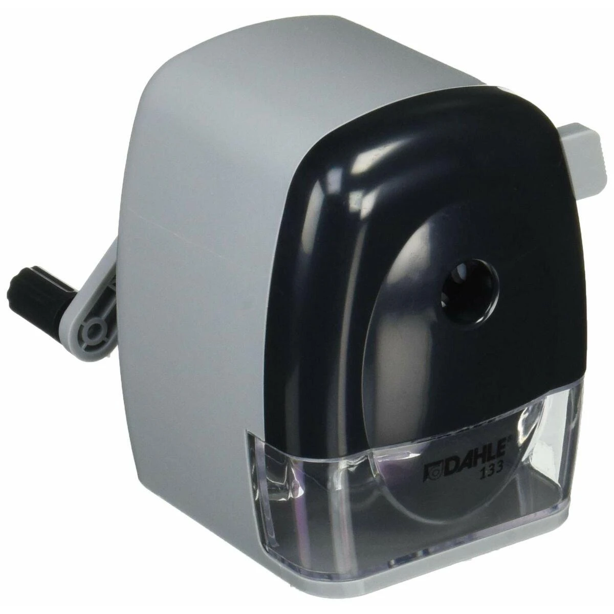„Dahle“ RANKA SU UŽRAKAMA RANKENA, PLASTIKAS PILKA / JUODA 8 mm (00133-21281 DA)