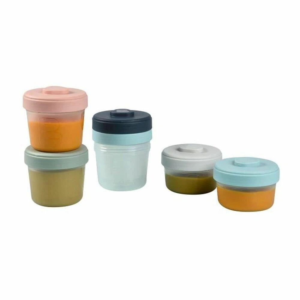 Beaba sujungiami maisto laikymo indeliai, 2x90, 4x150 ml