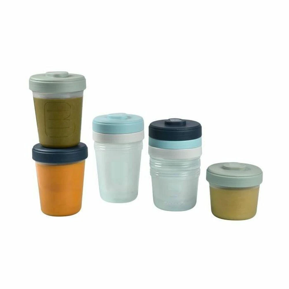BEABA SUJUNGIAMI MAISTO LAIKYMO INDELIAI, 4X250, 4X150 ML