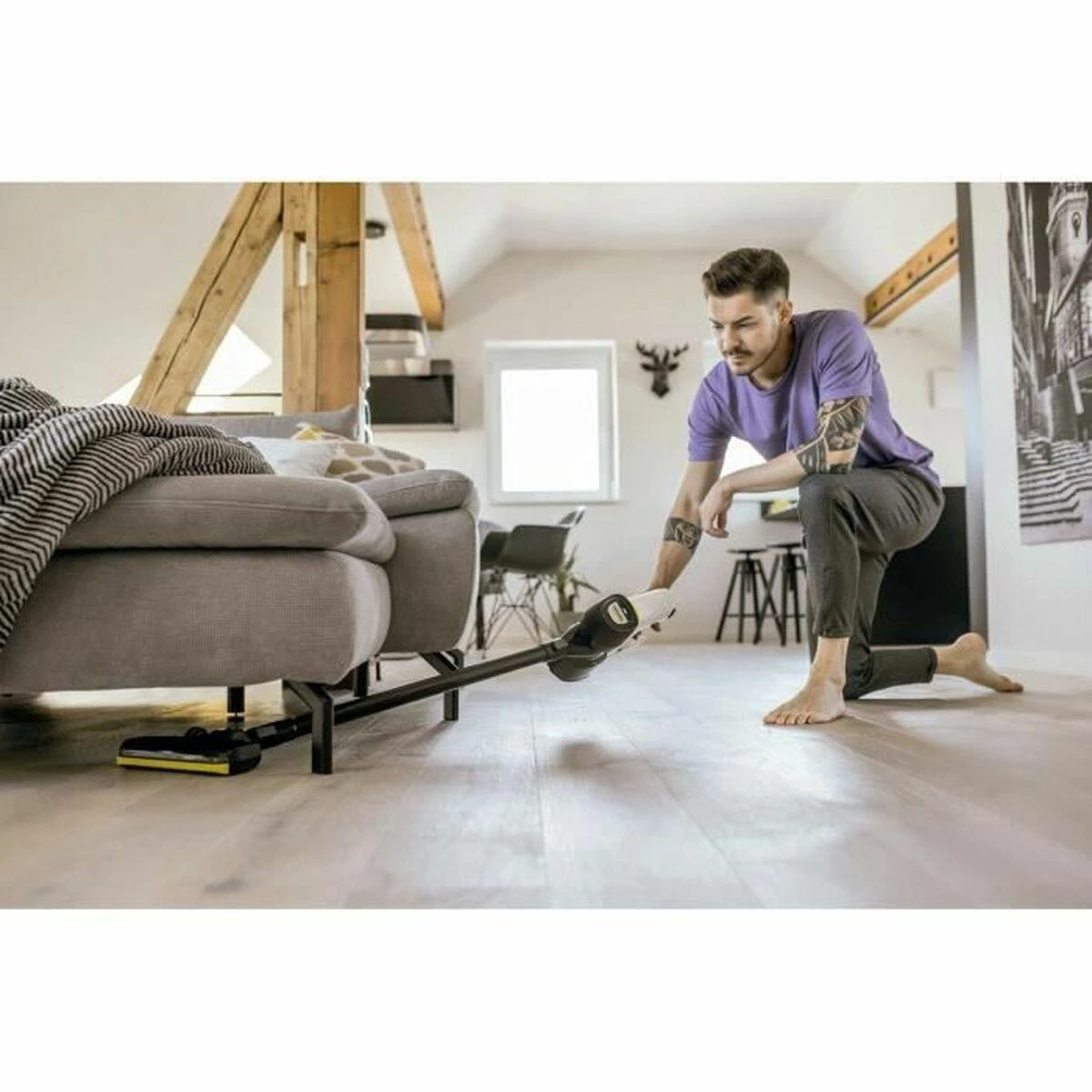 Dulkių siurblys Karcher VC 4 belaidis myHome automobilis