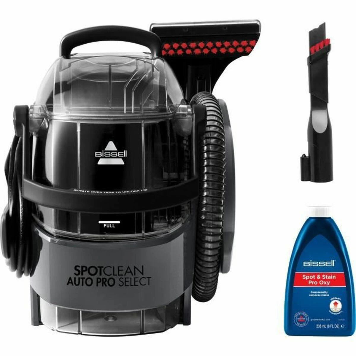Kilimų ir baldų valymo įrenginys BISSELL SpotClean Auto Pro Select, 750W