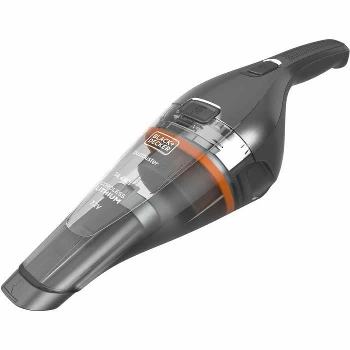 Black & Decker Juodas & Decker Juodas & DECKER | Dulkių siurblys | NVC220WC-QW | Belaidis veikimas | Rankena | 7,2 V | Pilkas