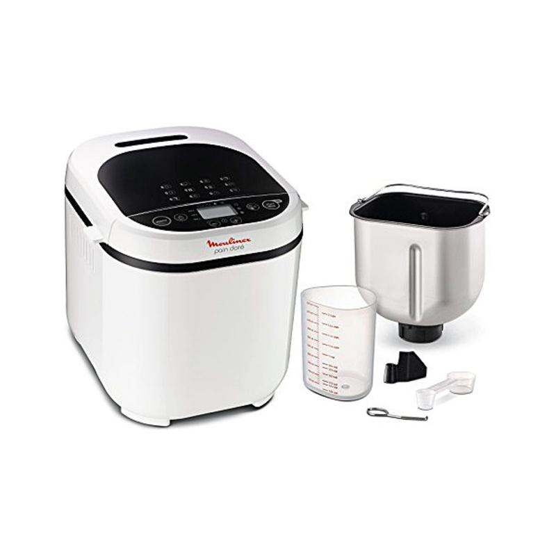 Duonkepė Moulinex duonos kepimo aparatas 720 W, 31 x 29 x 29 cm, 15 programų, OW210130