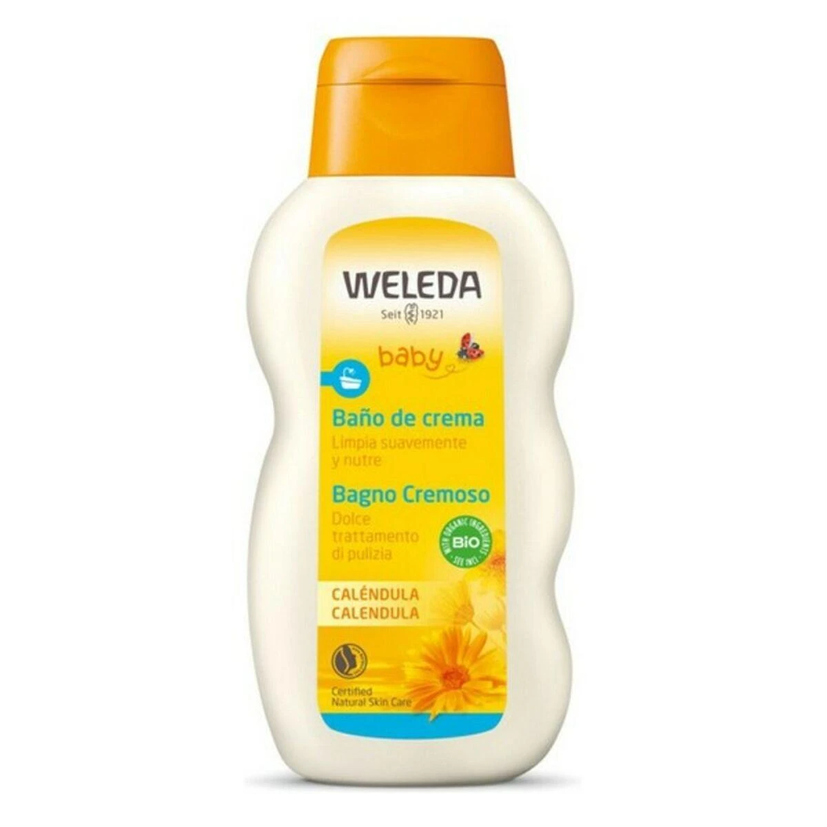 "Weleda" kreminė medetkų prausimosi priemonė kūdikiams 200ml