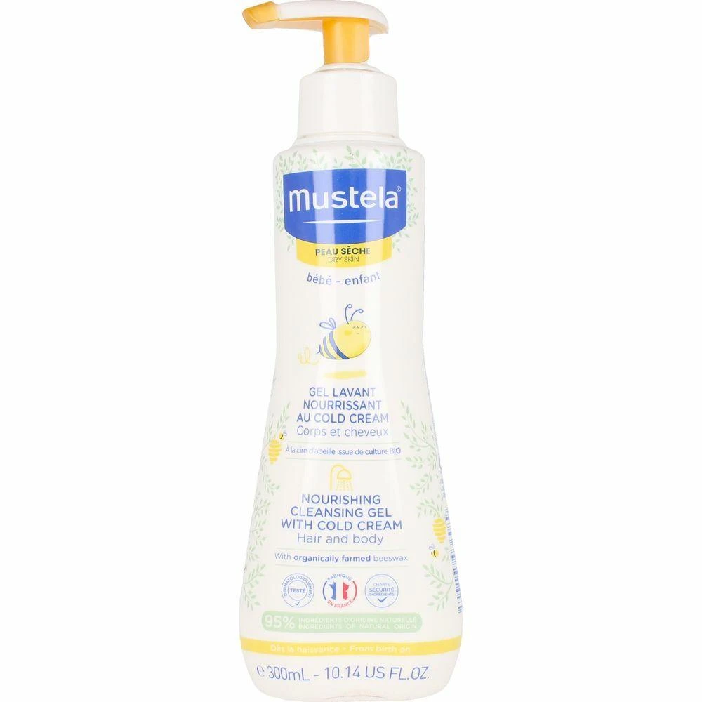 "Mustela" Maitinamasis prausimosi gelis 300ml