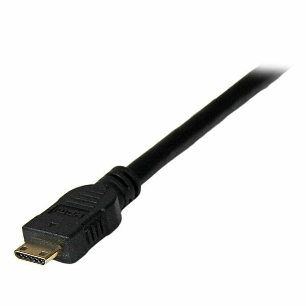 Kabelis StarTech HDMI Mini - DVI-D 1m juoda (HDCDVIMM1M)