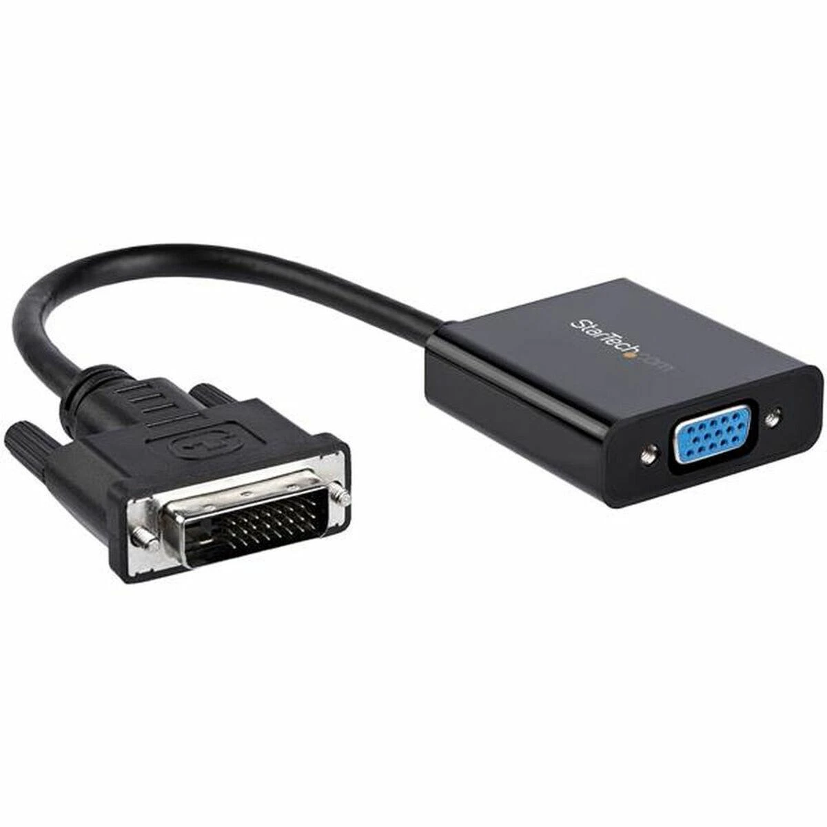 Adapteris AV StarTech Kabelis StarTech DVI - D-Sub 0.25m Juodas (DVI2VGAE)
