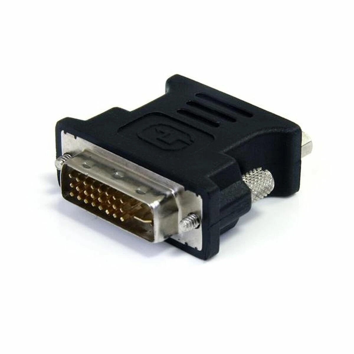 Adapteris AV StarTech DVI-I - D-Sub (VGA) juoda (DVIVGAMFB10P)