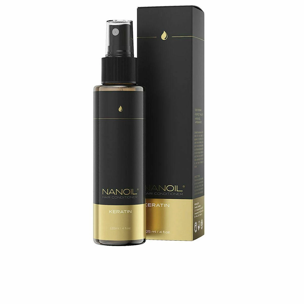 Nanoil "Nanolash" plaukų priežiūros priemonė su keratinu 125ml