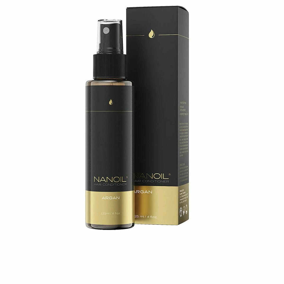 Nanoil "Nanolash" plaukų priežiūros priemonė Arganas 125ml