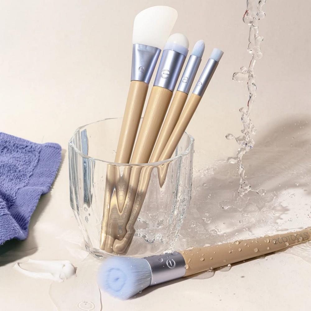 "Ecotools Elements" makiažo šepetėlių rinkinys iš 5 dalių