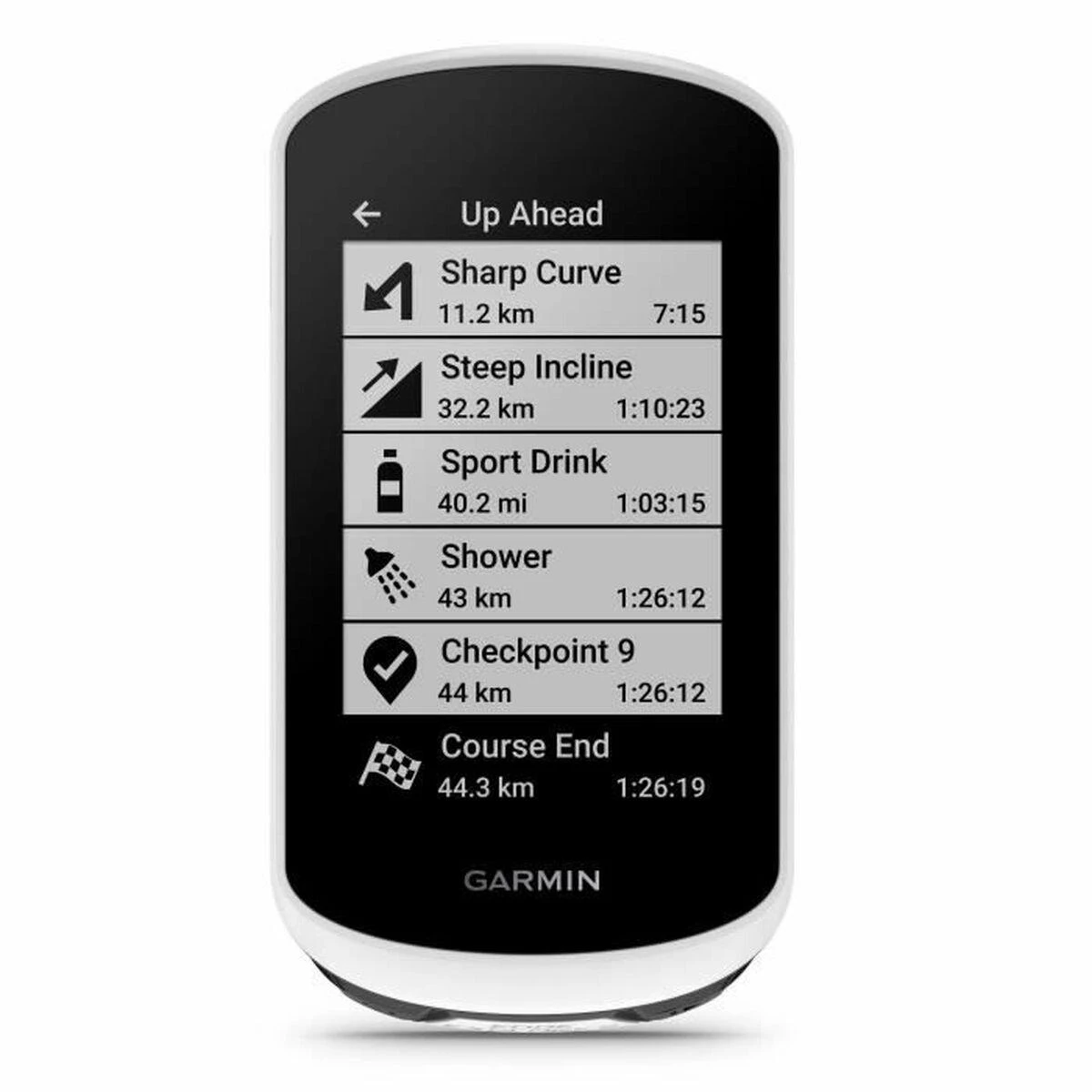 Dviračio kompiuteris Garmin Edge Explore 2, Baltas