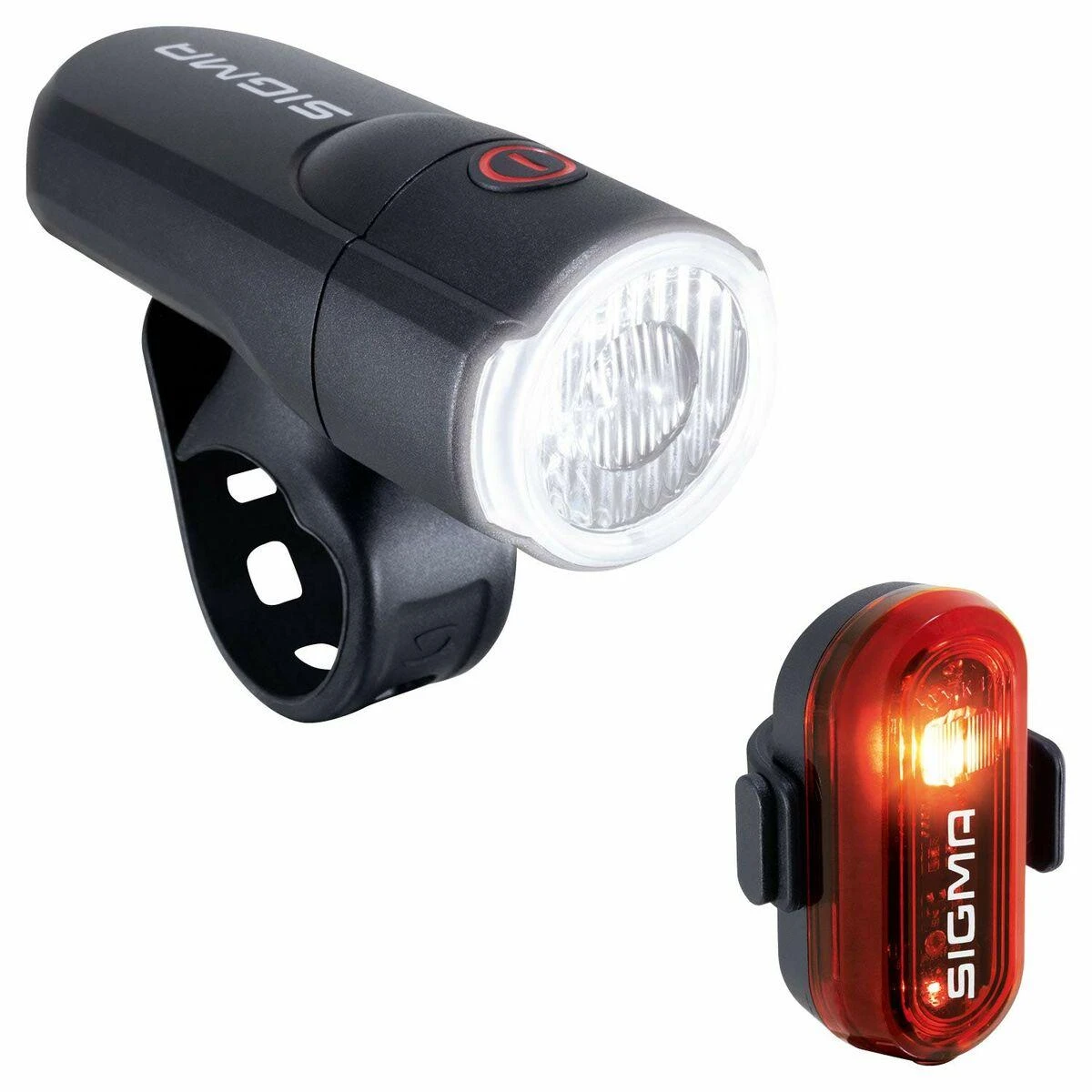 Apšvietimo komplektas Sigma AURA 30 + Curve K-Set baterija (StVZO)