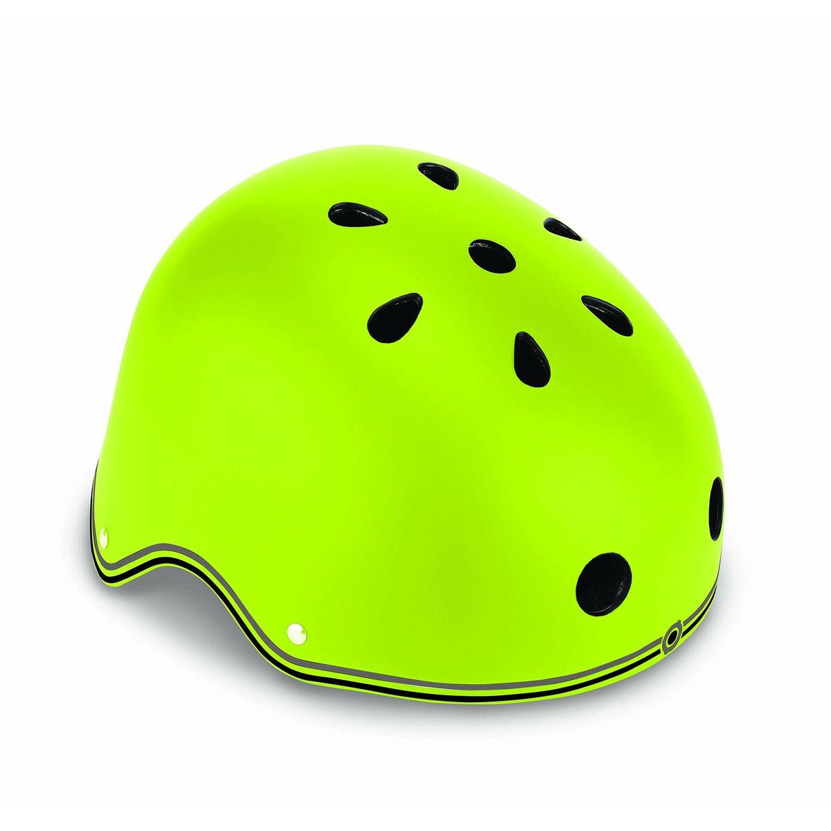 GLOBBER šalmas Primo Lights, XS/S (48-53cm), žalias
