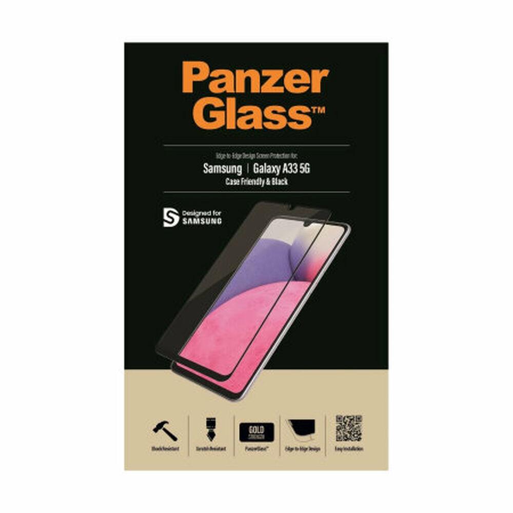 Panzer Glass PanzerGlass | Ekrano apsauga | Samsung | Galaxy A33 | Stiklas | Juodas | Tinkamas atvejams