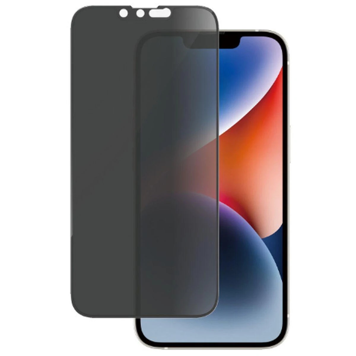 Panzer Glass PanzerGlass | Ekrano apsauga | Apple | iPhone 14/13/13 Pro | Stiklas | Juodas | Itin platus pritaikymas | Privatumas