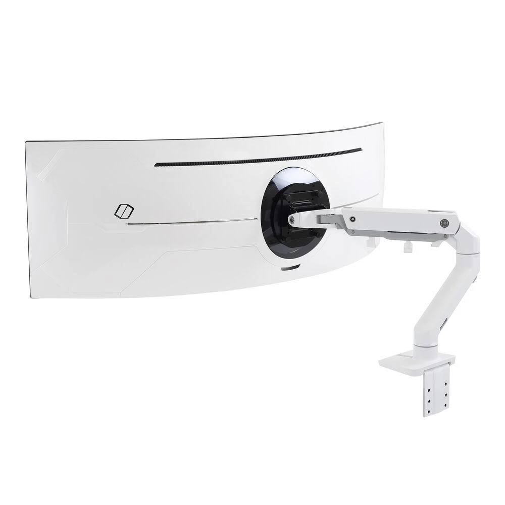 Laikiklis Ergotron - HX Desk Monitorius Arm with HD Pivot - baltas