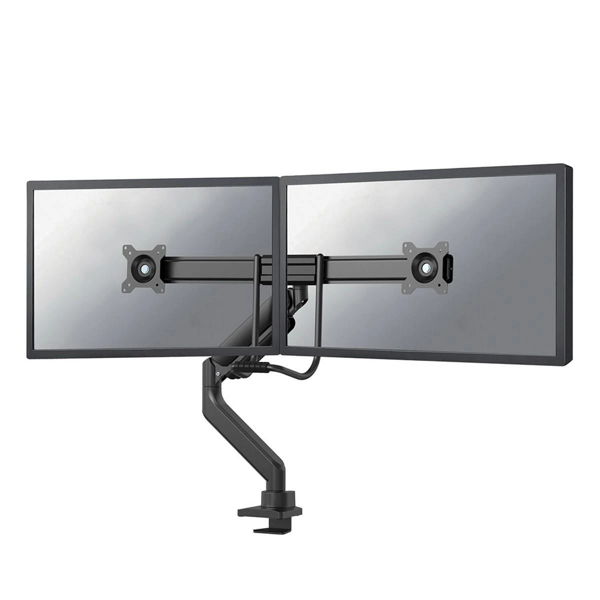 Laikiklis NEOMOUNTS BY NEWSTAR DS75-450BL2 FULL MOTION MONITORIUS DESK MOUNT FOR 17-32" SCREENS - Juodas