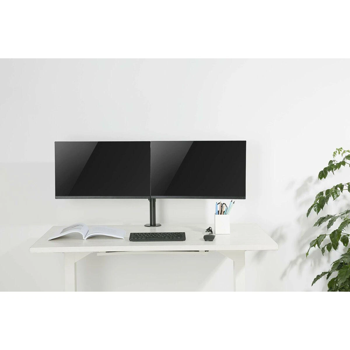 Laikiklis Neomounts Newstar NM-D135D 68,6 cm (27") Gnybtas / varžtai Balta